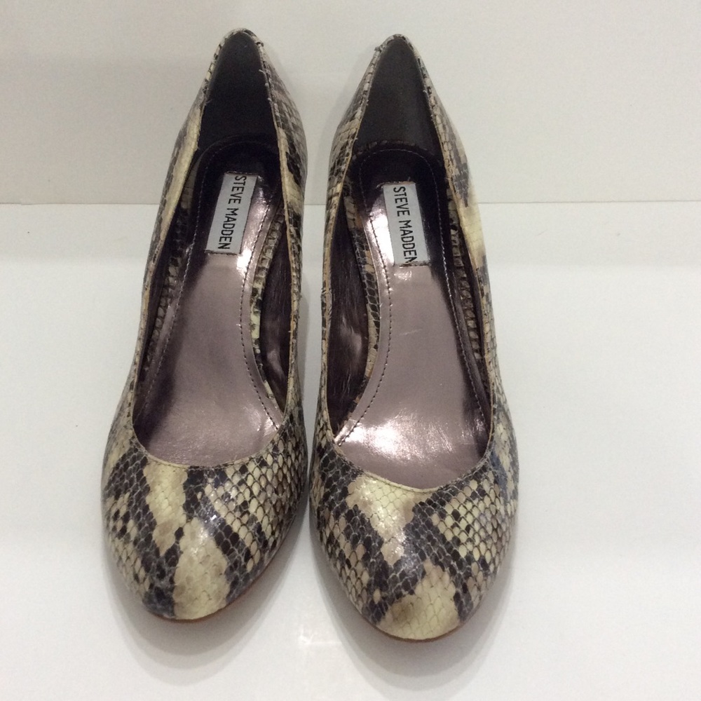 STEVE MADDEN Leopard Print Pumps Size 8.5 - Picture 7 of 9